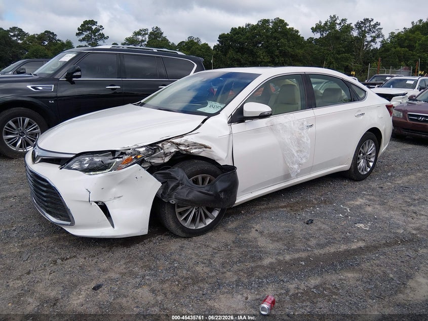 Vin: 4t1bk1eb1gu236979, lot: 45933861, toyota avalon limited 20162