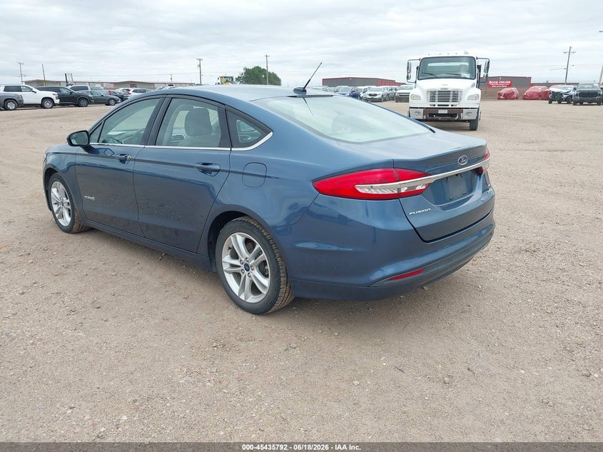 2018 FORD FUSION HYBRID auction photo 3