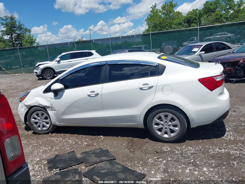 2015 Kia Rio Lx VIN: KNADM4A3XF6454250 Lot: 45435817