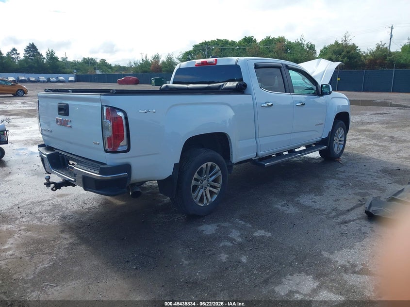 Vin: 1gtg6ce32f1155492, lot: 45933935, gmc canyon 4wd slt 20154