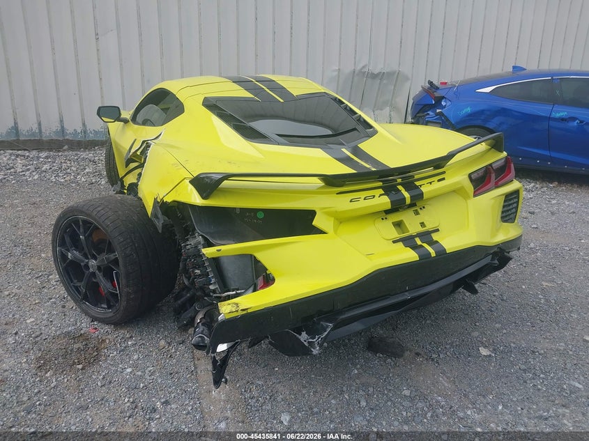 Vin: 1g1ya2d46p5121419, lot: 45933941, chevrolet corvette stingray rwd  1lt 20233