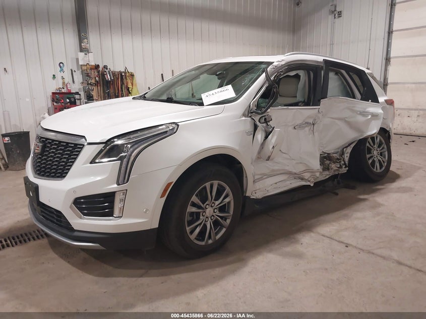 Vin: 1gykndrs3nz136741, lot: 45933966, cadillac xt5 premium luxury 20222
