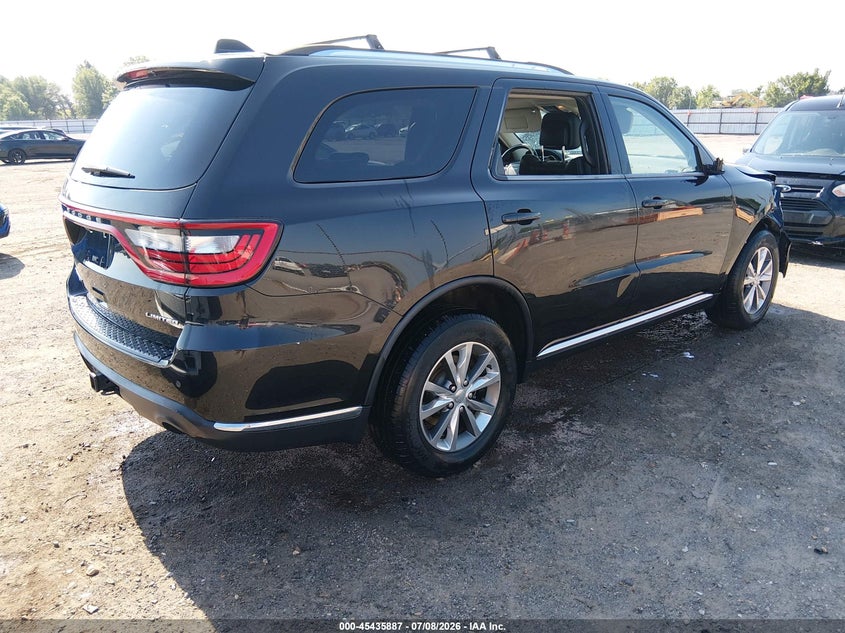 Vin: 1c4rdjdg4ec976989, lot: 45933987, dodge durango limited 20144