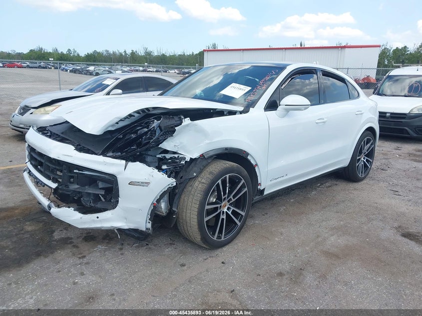 2025 PORSCHE CAYENNE COUPE SPORT UTILITY VEHICLE 4.0L V-8 DI, DOHC, VVT, TURBO, 468HP