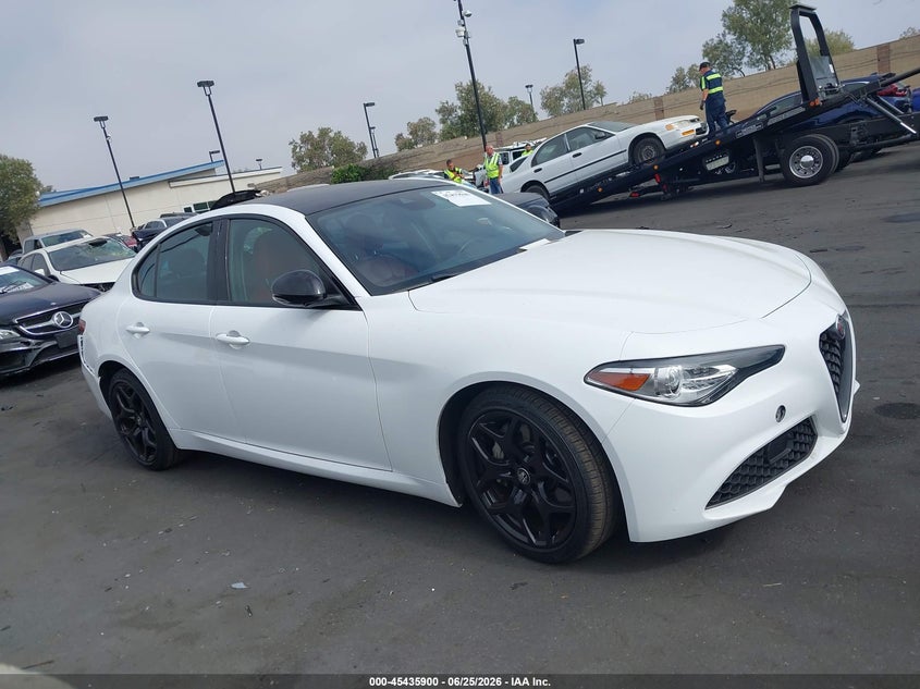 2021 Alfa Romeo Giulia Rwd VIN: ZARFAMAN3M7641154 Lot: 45435900