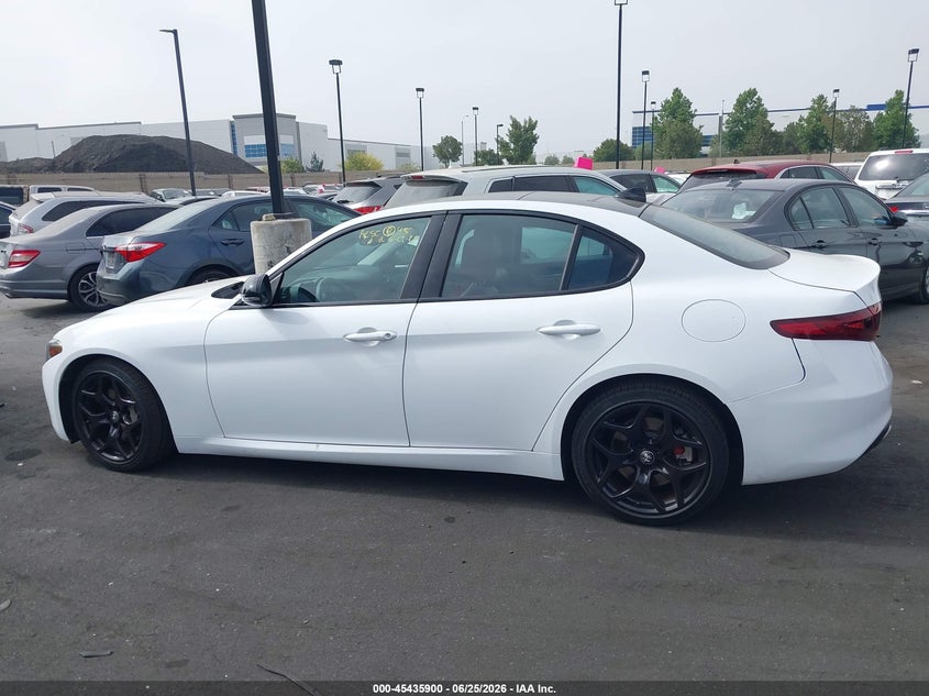2021 Alfa Romeo Giulia Rwd VIN: ZARFAMAN3M7641154 Lot: 45435900