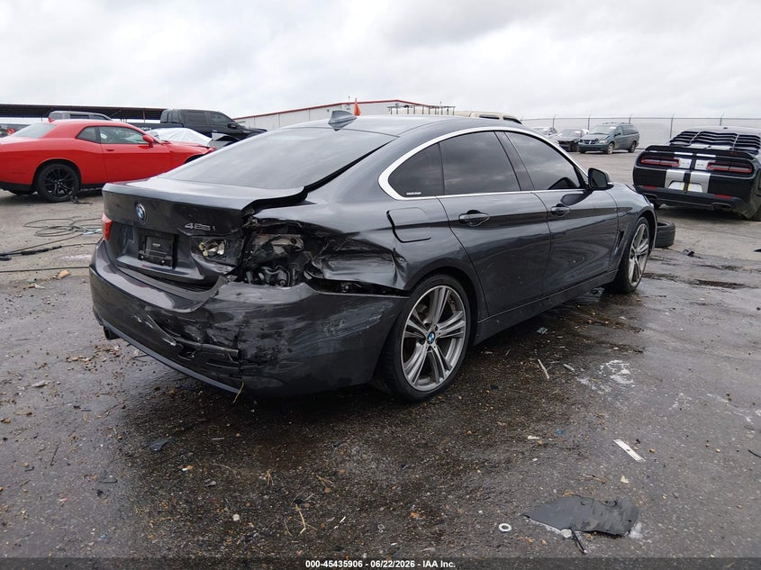 Vin: wba4a9c53ggl88270, lot: 45934006, bmw 428i gran coupe 20164