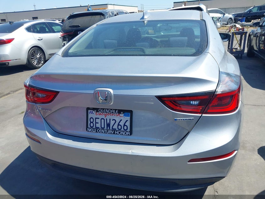 2019 Honda Insight Lx VIN: 19XZE4F15KE004698 Lot: 45435924