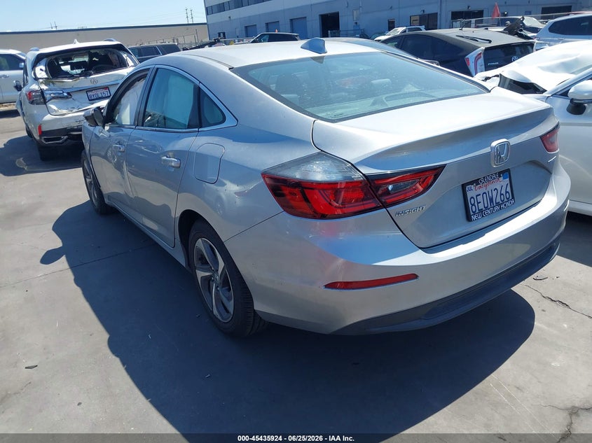 Vin: 19xze4f15ke004698, lot: 45934024, honda insight lx 20193