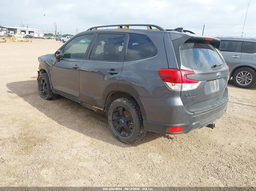 Vin: jf2skajc5rh462233, lot: 45934064, subaru forester wilderness 20243