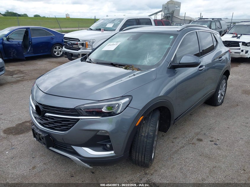 Vin: kl4mmfsl8mb178582, lot: 45934073, buick encore gx fwd essence 20212