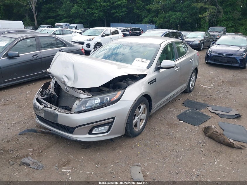Vin: 5xxgm4a75fg367019, lot: 45934106, kia optima lx 20152