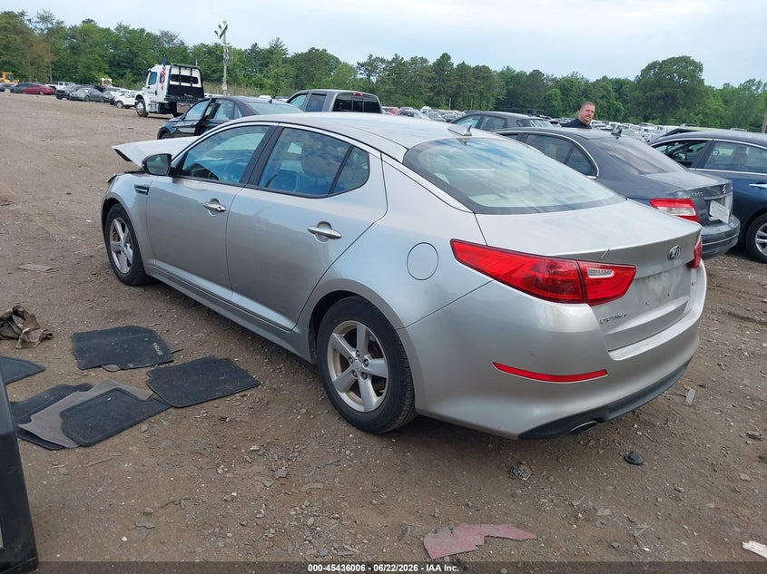 Vin: 5xxgm4a75fg367019, lot: 45934106, kia optima lx 20153