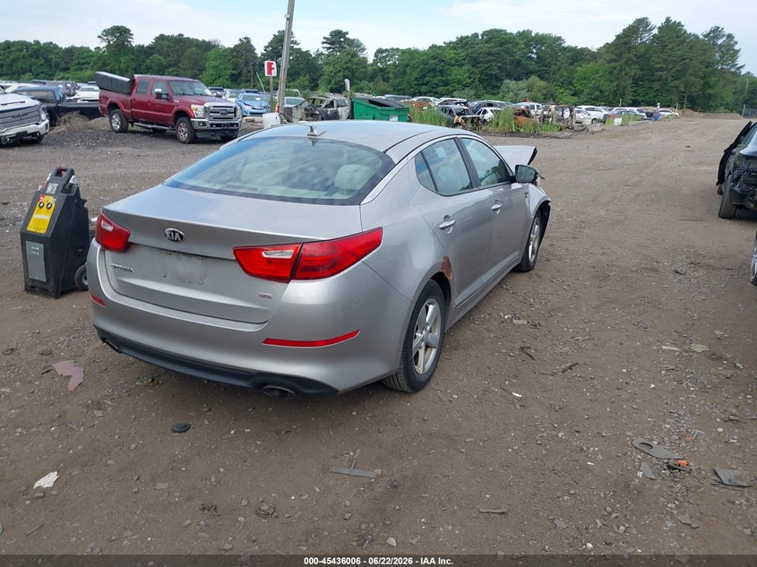 Vin: 5xxgm4a75fg367019, lot: 45934106, kia optima lx 20154