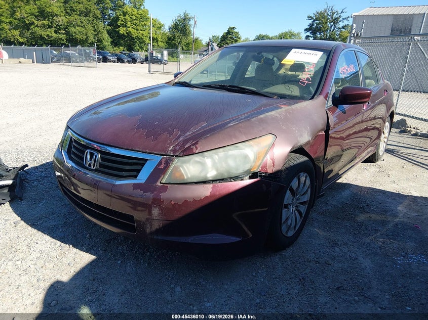 2010 Honda Accord 2.4 Lx 1HGCP2F3XAA116888 photo 1