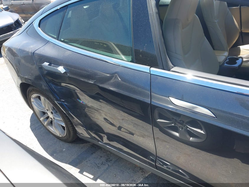 2015 TESLA MODEL S HATCHBACK ELECTRIC