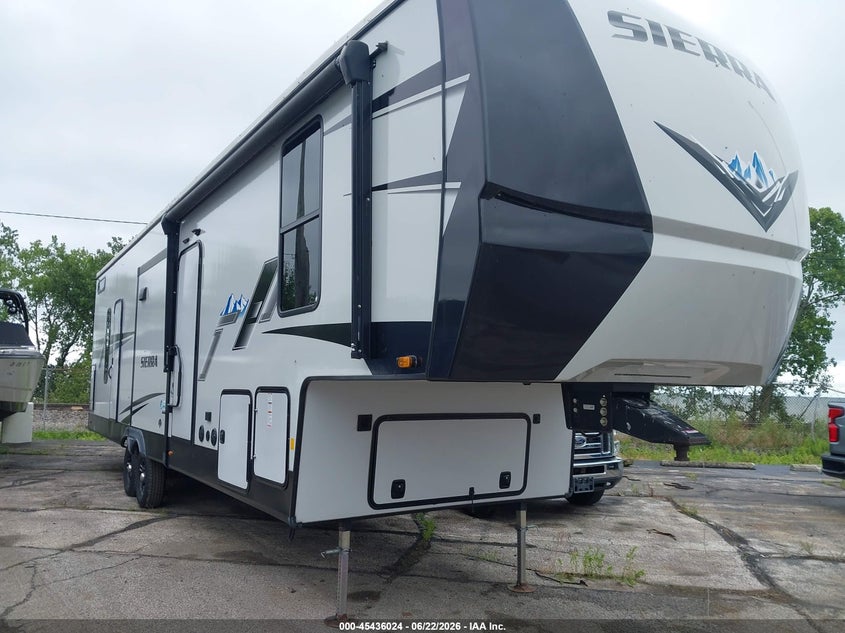 2023 FOREST RIVER SIERRA 3440BH 5TH WHL TRAVEL TRAILER auction photo 6