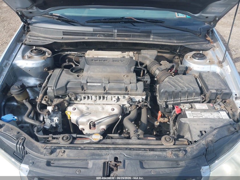 2008 Kia Spectra Ex VIN: KNAFE122485560387 Lot: 45436030