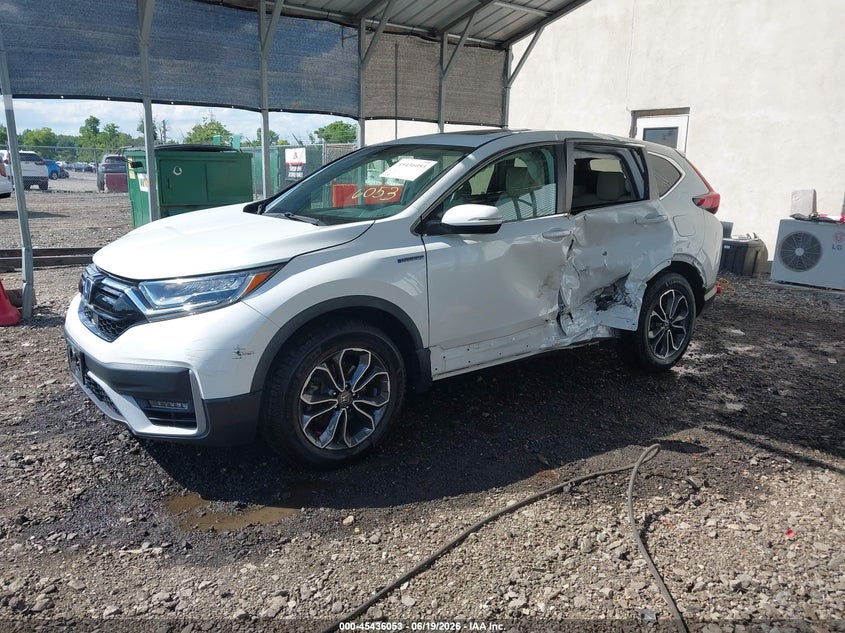 2021 Honda Cr-V Hybrid Ex-L 7FART6H81ME006820 photo 1