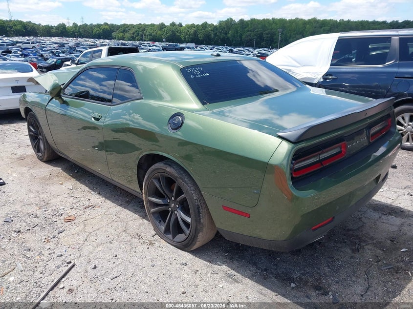 Vin: 2c3cdzag5jh333734, lot: 45934157, dodge challenger sxt 20183