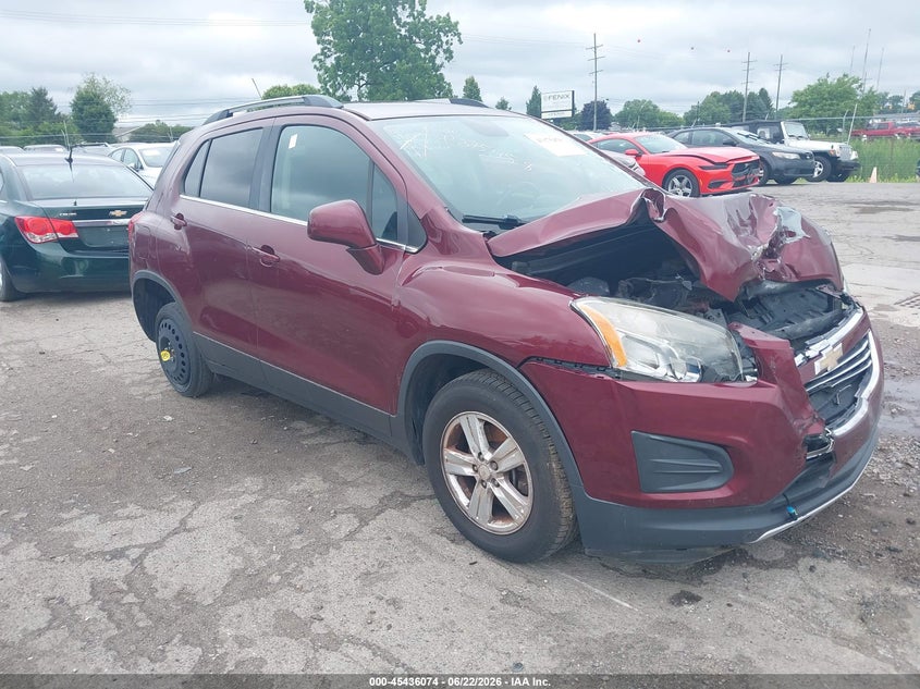 Vin: 3gncjlsb1gl268456, lot: 45934174, chevrolet trax lt 2016 img_1