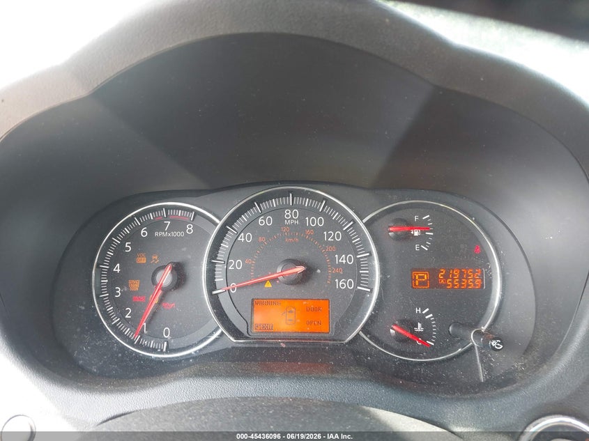 2009 NISSAN MAXIMA SEDAN 3.5L V-6 DOHC, VVT, 290HP