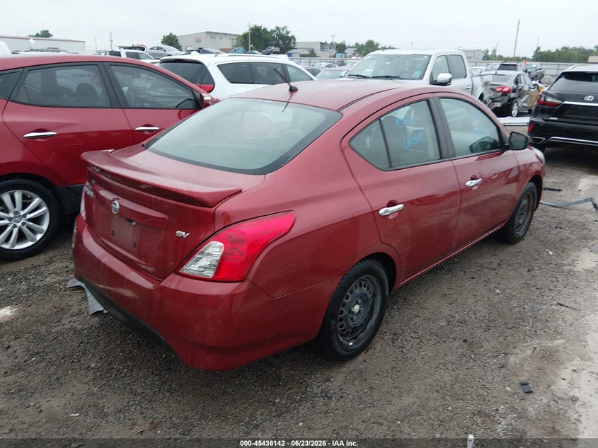 Vin: 3n1cn7ap6kl835449, lot: 45934242, nissan versa 1.6 sv 20194