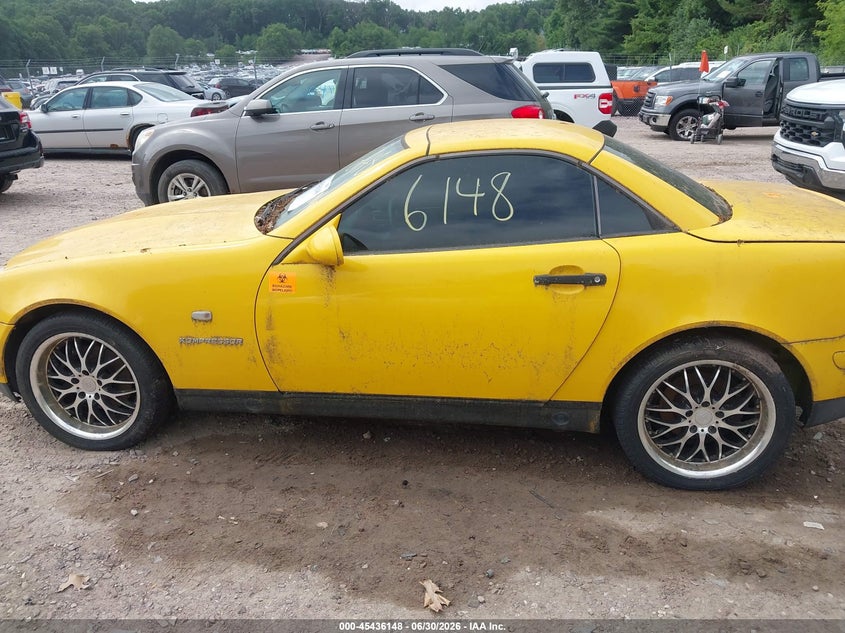 1998 Mercedes-Benz Slk 230 VIN: WDBKK47F7WF078414 Lot: 45436148