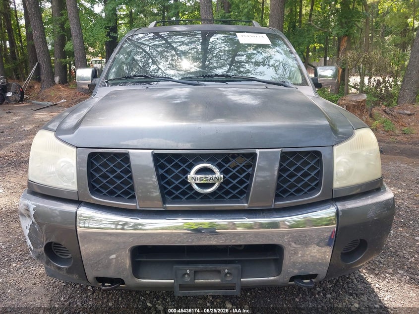 2007 Nissan Armada Se VIN: 5N1AA08C57N721181 Lot: 45436174