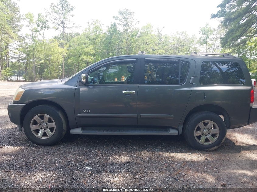2007 Nissan Armada Se VIN: 5N1AA08C57N721181 Lot: 45436174