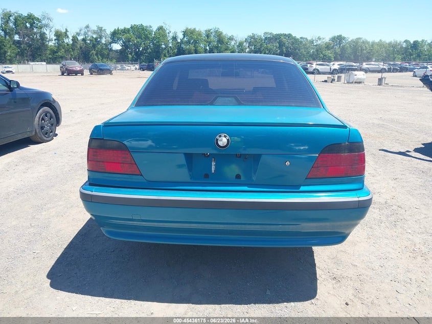 2001 BMW 740Ia VIN: WBAGG83421DN88353 Lot: 45436175