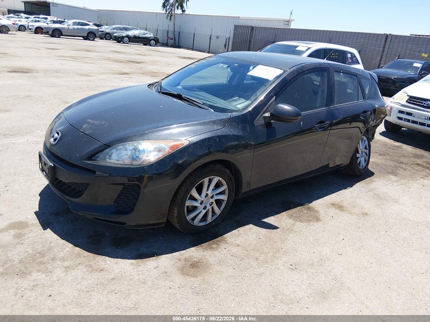 Vin: jm1bl1m87c1654305, lot: 45934276, mazda mazda3 i grand touring 20122