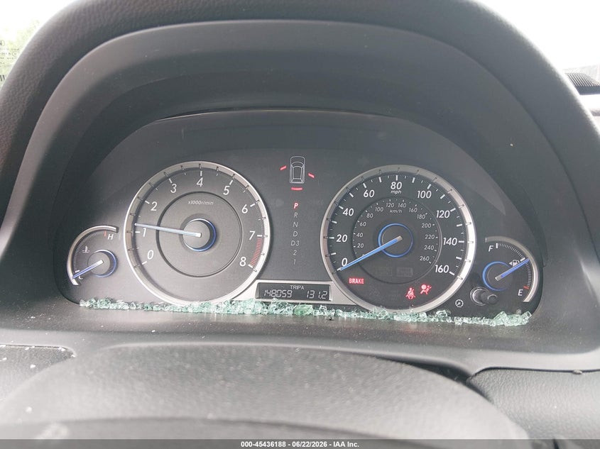 2013 Honda Crosstour Ex VIN: 5J6TF3H36DL001258 Lot: 45436188
