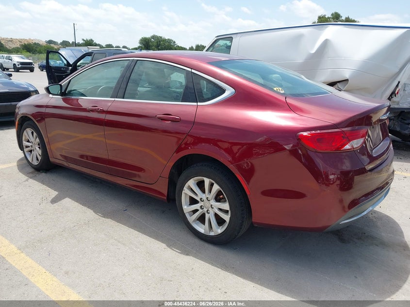 2015 CHRYSLER 200 auction photo 3