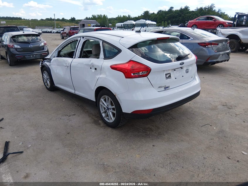 Vin: 1fadp3k2xhl316549, lot: 45934355, ford focus se 20173