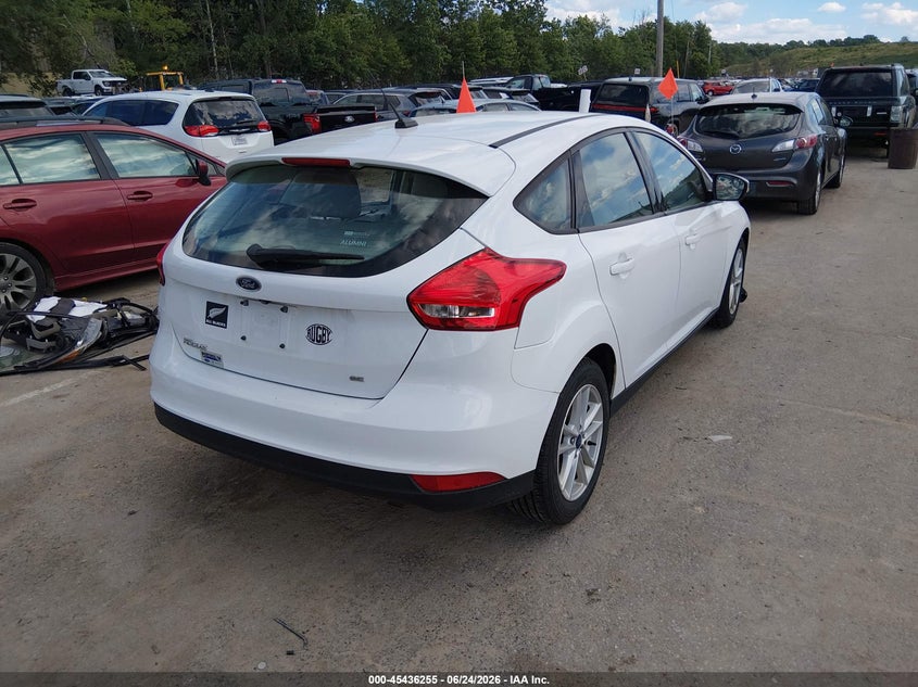 Vin: 1fadp3k2xhl316549, lot: 45934355, ford focus se 20174