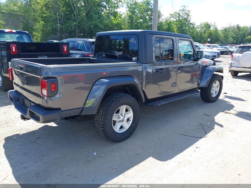 Vin: 1c6hjtag4nl160280, lot: 45934387, jeep gladiator sport s 4x4 20224
