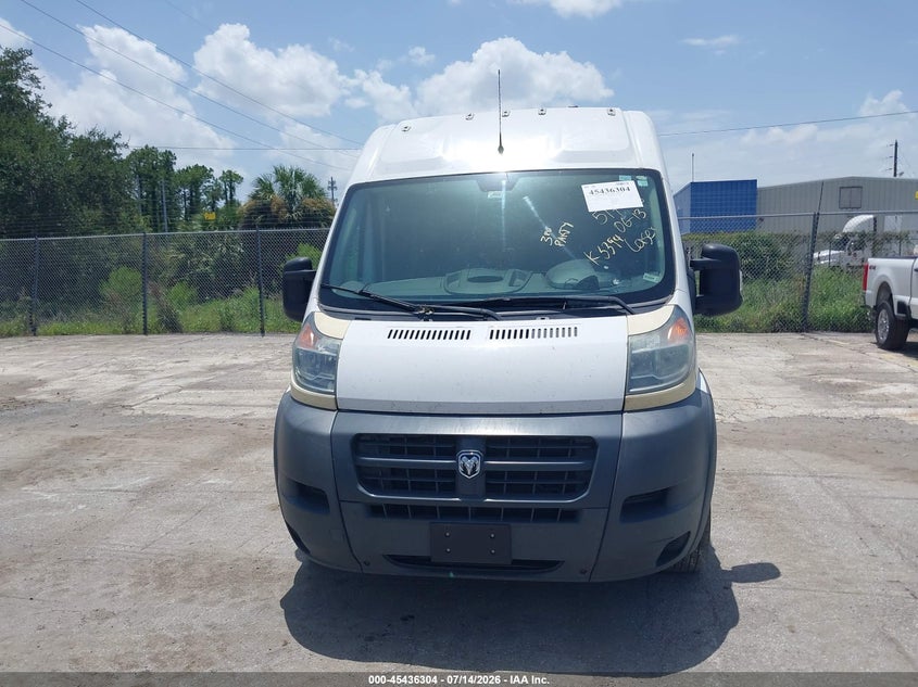 2017 Ram Promaster 2500 High Roof 159 Wb VIN: 3C6TRVDG4HE517478 Lot: 45436304