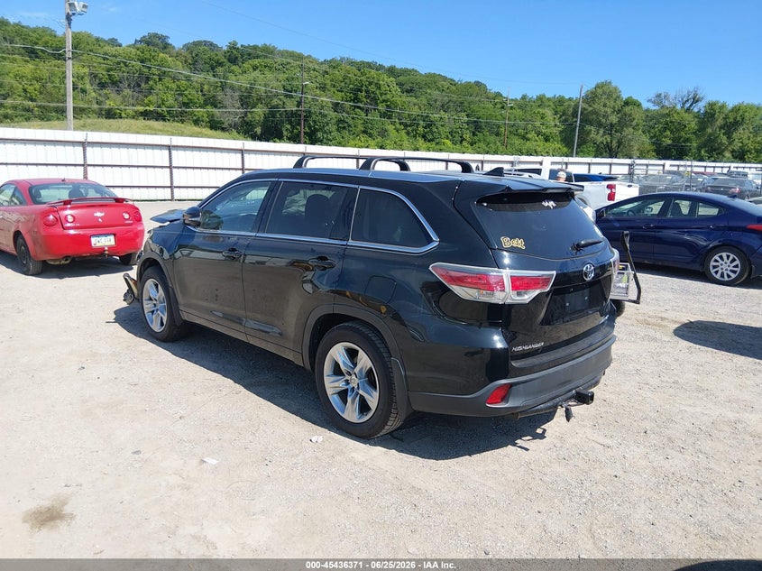 2015 TOYOTA HIGHLANDER auction photo 3