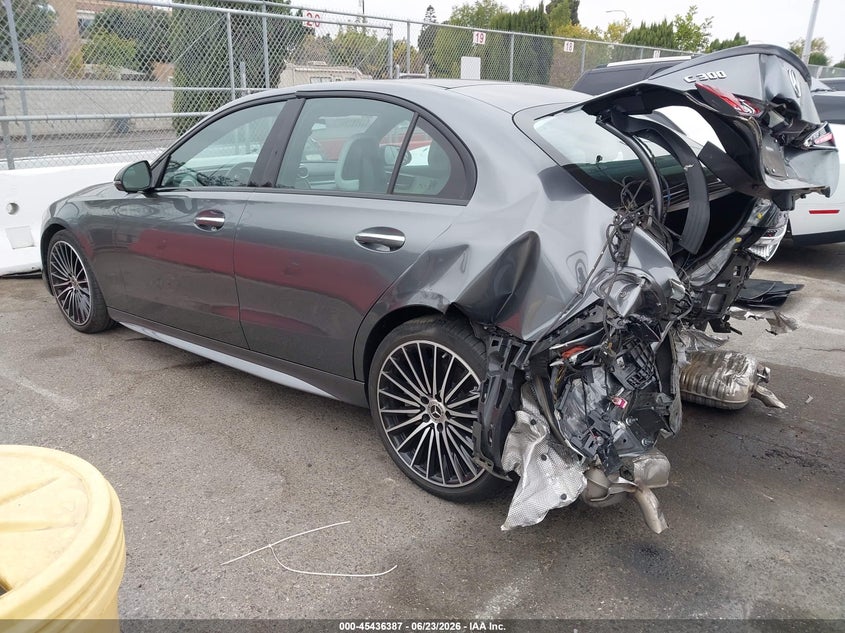 2024 MERCEDES-BENZ C 300 auction photo 3