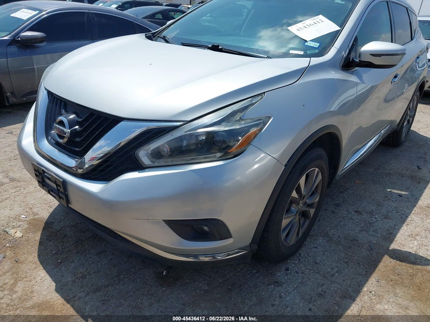 NISSAN MURANO 2018 VIN 5N1AZ2MG8JN103485