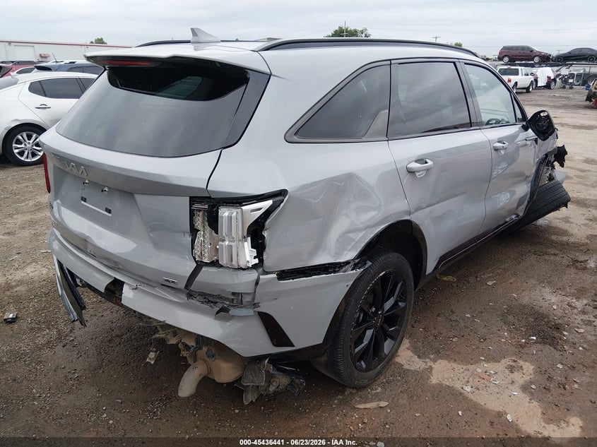 Vin: 5xyrkdlf8pg217728, lot: 45934540, kia sorento sx 20234