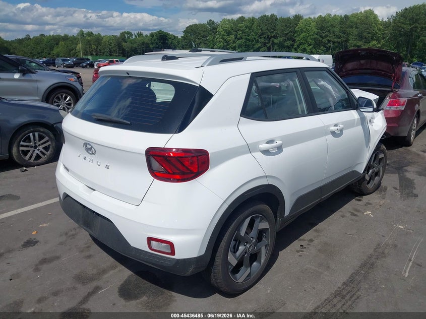 Vin: kmhrc8a35su402304, lot: 45934585, hyundai venue sel 20254