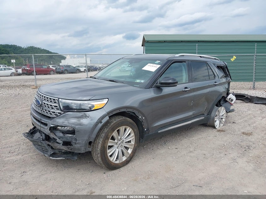 Vin: 1fmsk8fh3rga72079, lot: 45934644, ford explorer limited 20242