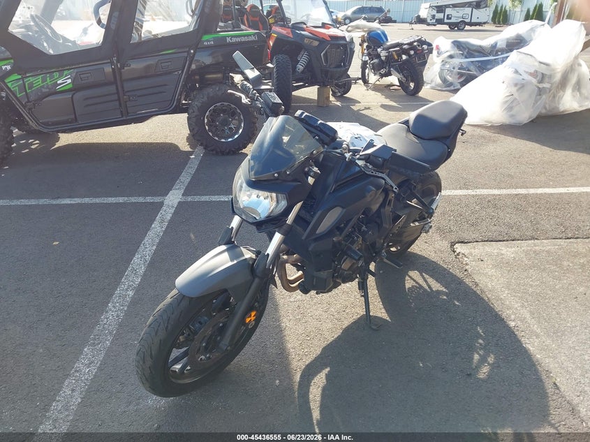2019 YAMAHA MT07 auction photo 2
