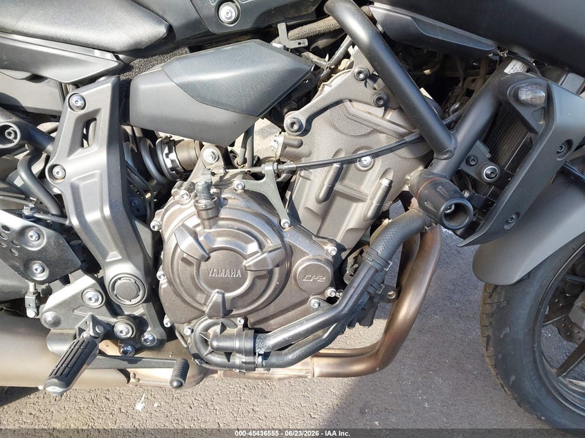 2019 YAMAHA MT07 auction photo 8