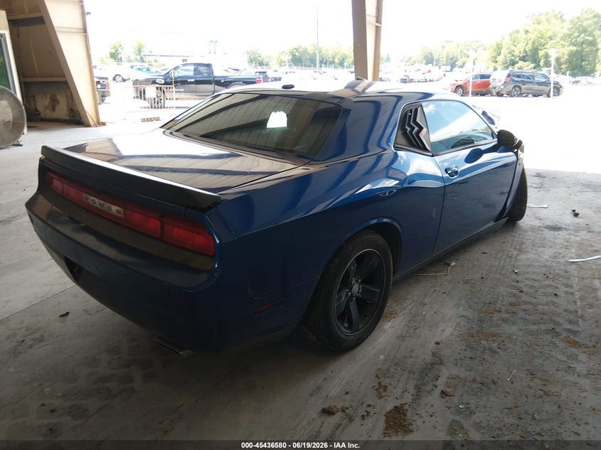 Vin: 2c3cdyag2ch239033, lot: 45934681, dodge challenger sxt 20124