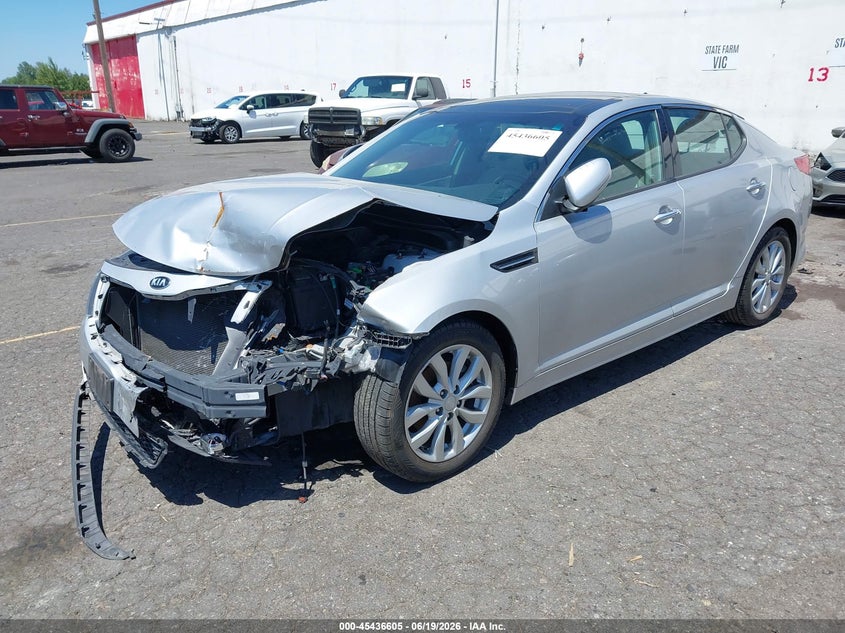 Vin: 5xxgn4a76eg267202, lot: 45934705, kia optima ex 20142