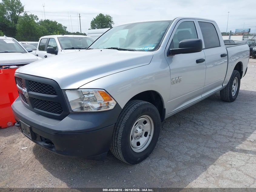 Vin: 1c6rr7kg5js106148, lot: 45934716, ram 1500 tradesman  4x4 5'7 box 20182