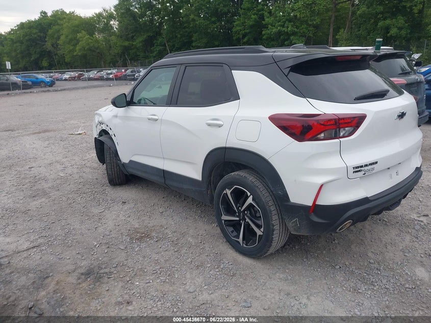 2023 CHEVROLET TRAILBLAZER SPORT UTILITY VEHICLE 1.3L I-3 DI, DOHC, VVT, TURBO, 155HP